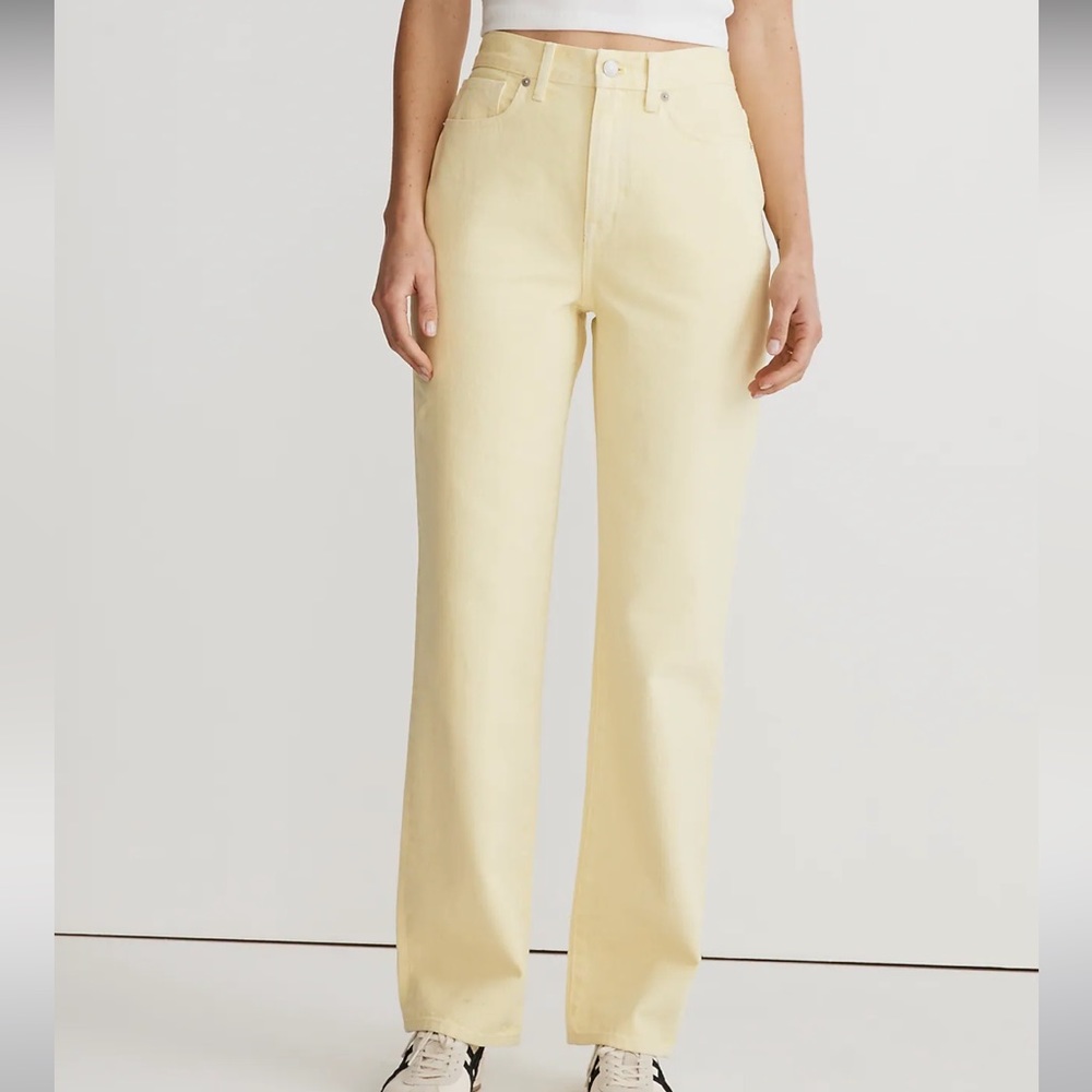 Madewell baggy straight jeans